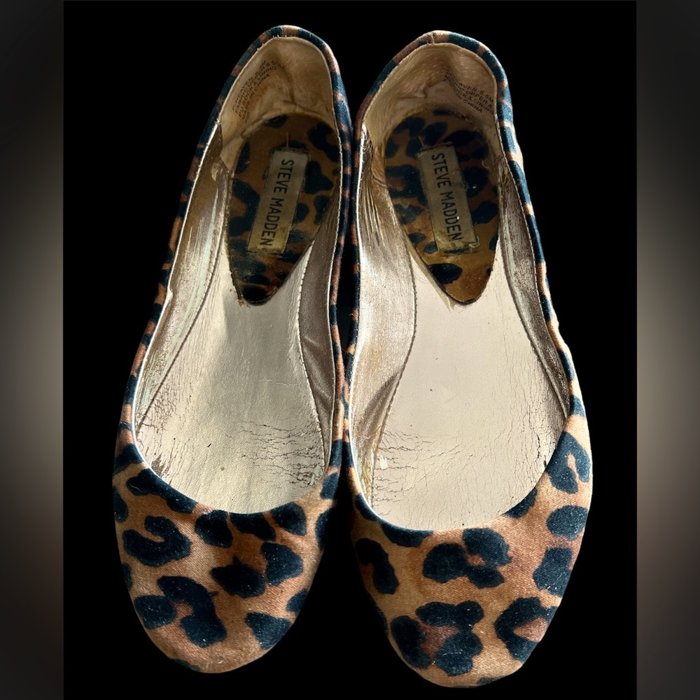 Steve Madden Heaven Leopard Ballet Flat Size 6.5.